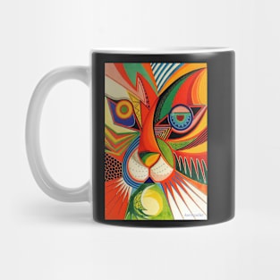 Tiger Abstract Mug